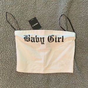 FOREVER21 Baby Girl Graphic Top, Medium